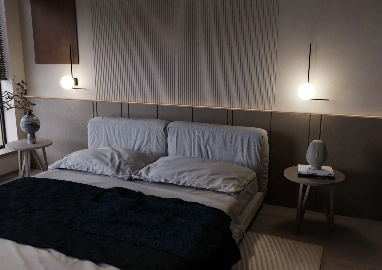 Lampa sufitowa IMAGO 1F czarny biały — zdjęcie 6