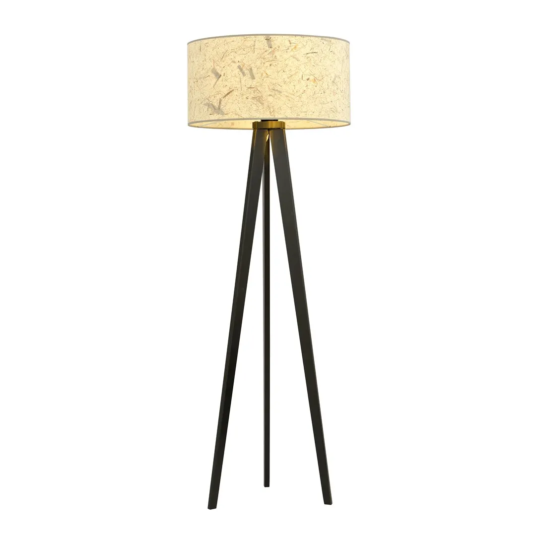 Lampa stojąca ASTON LP3 czarny naturalny