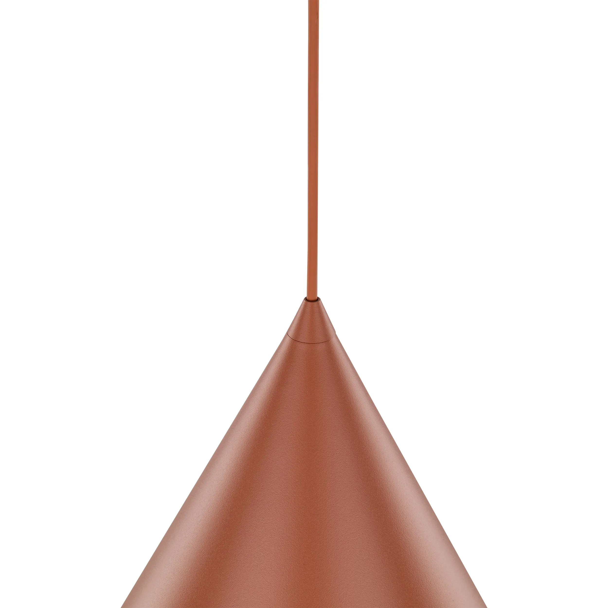 Lampa wisząca CONO ceglana 160x25cm - TK_6632
