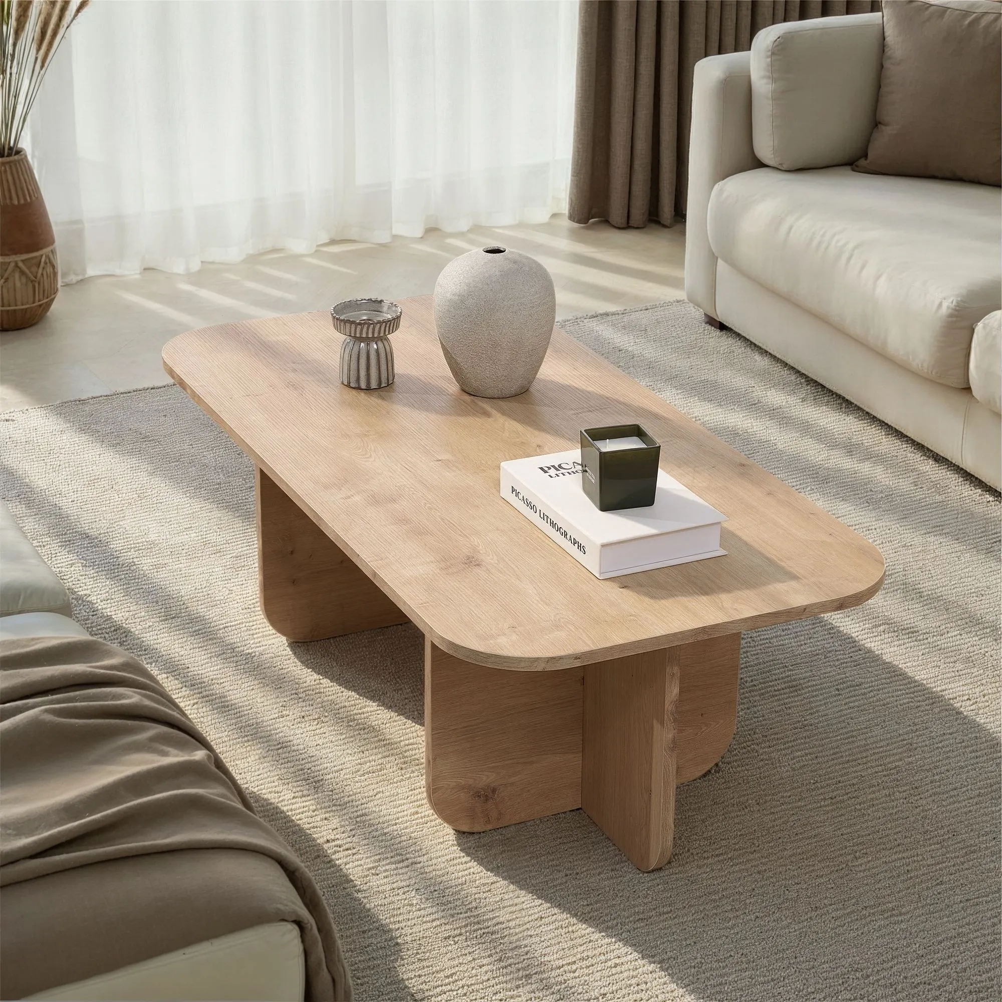 Stolik kawowy AKIRA 60x120 dąb sapphire — zdjęcie 5