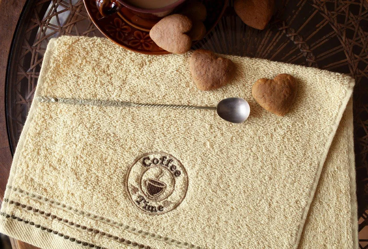 Ręczniki kuchenne 30x50 zestaw 3 szt. COFFEE 001 - FARO_28547