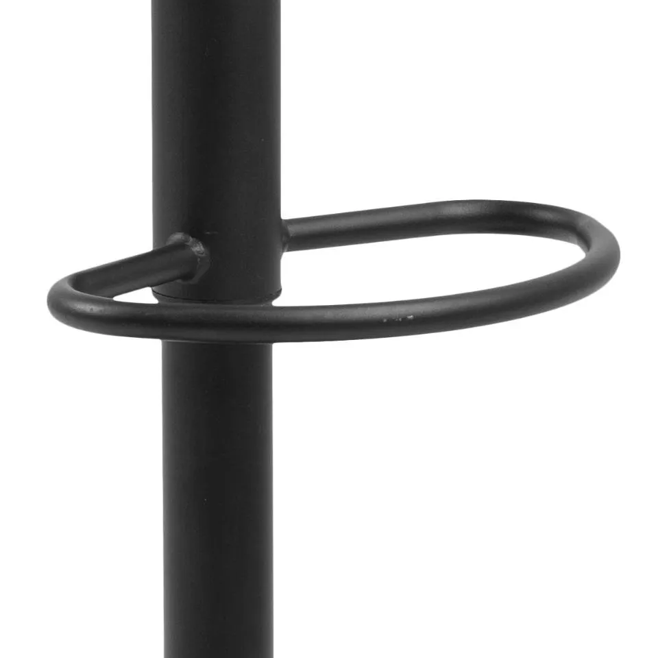 Hoker obrotowy - podnoszony MAX Ciemnoszary, Czarny - 0000085585