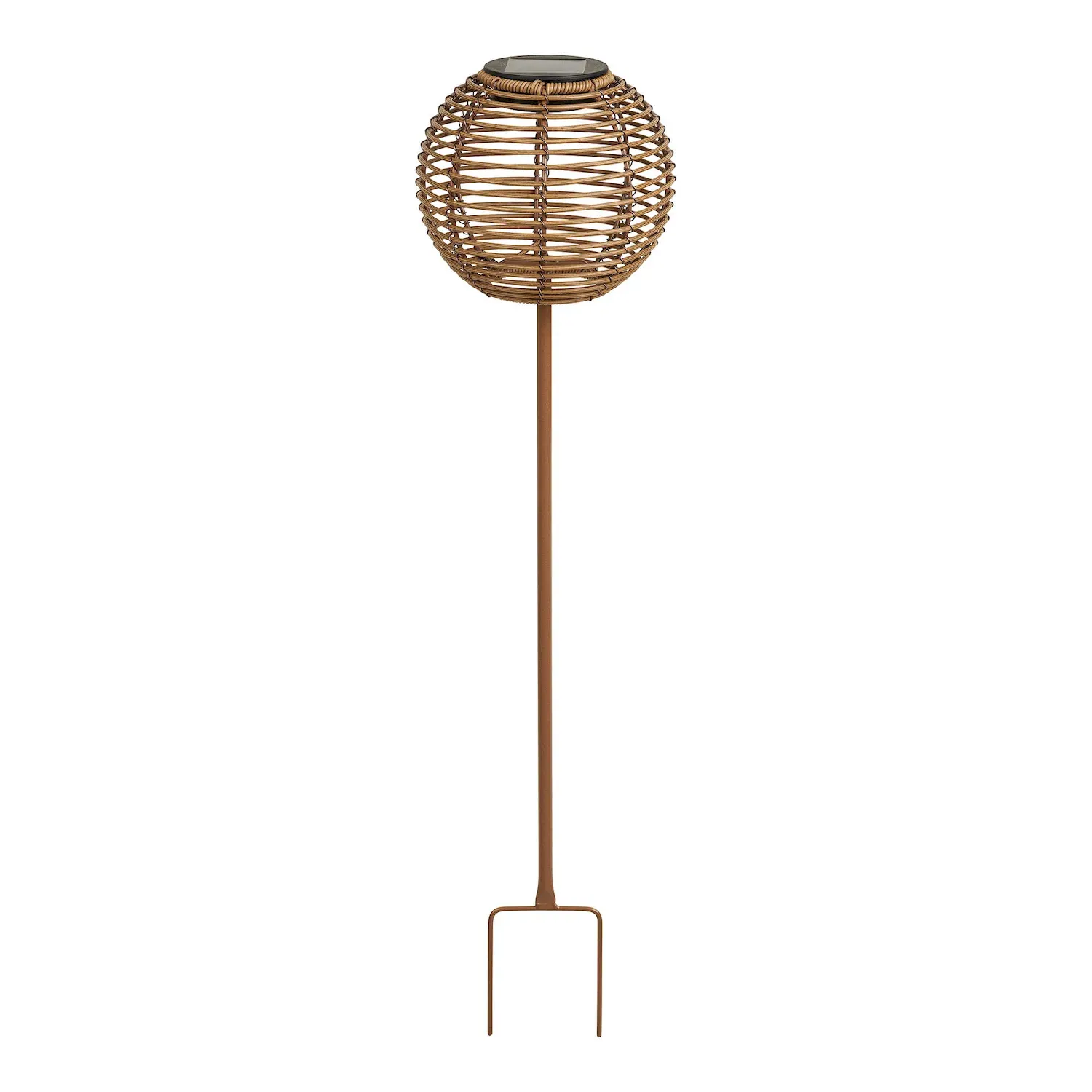 Lampa ogrodowa CARLISLE LED ładowalna z wbudowanym panelem słonecznym