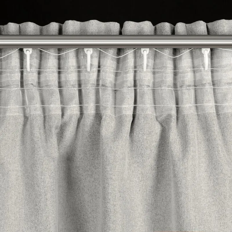 ZASŁONA GOTOWA SUZAN NA TAŚMIE 135 X 270 CM BEŻOWY - EU_453000