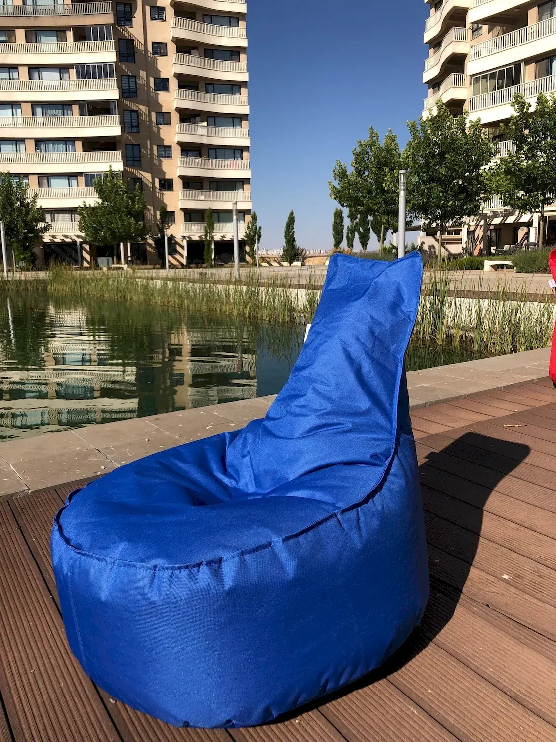 Pufa wodoodporna PFT1180 niebieska - ASI_535PFT1180