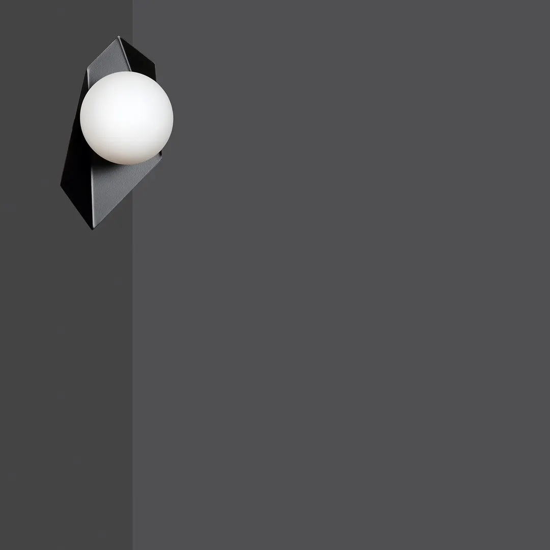 Lampa wisząca DRIFTON 1 czarny biały — zdjęcie 2