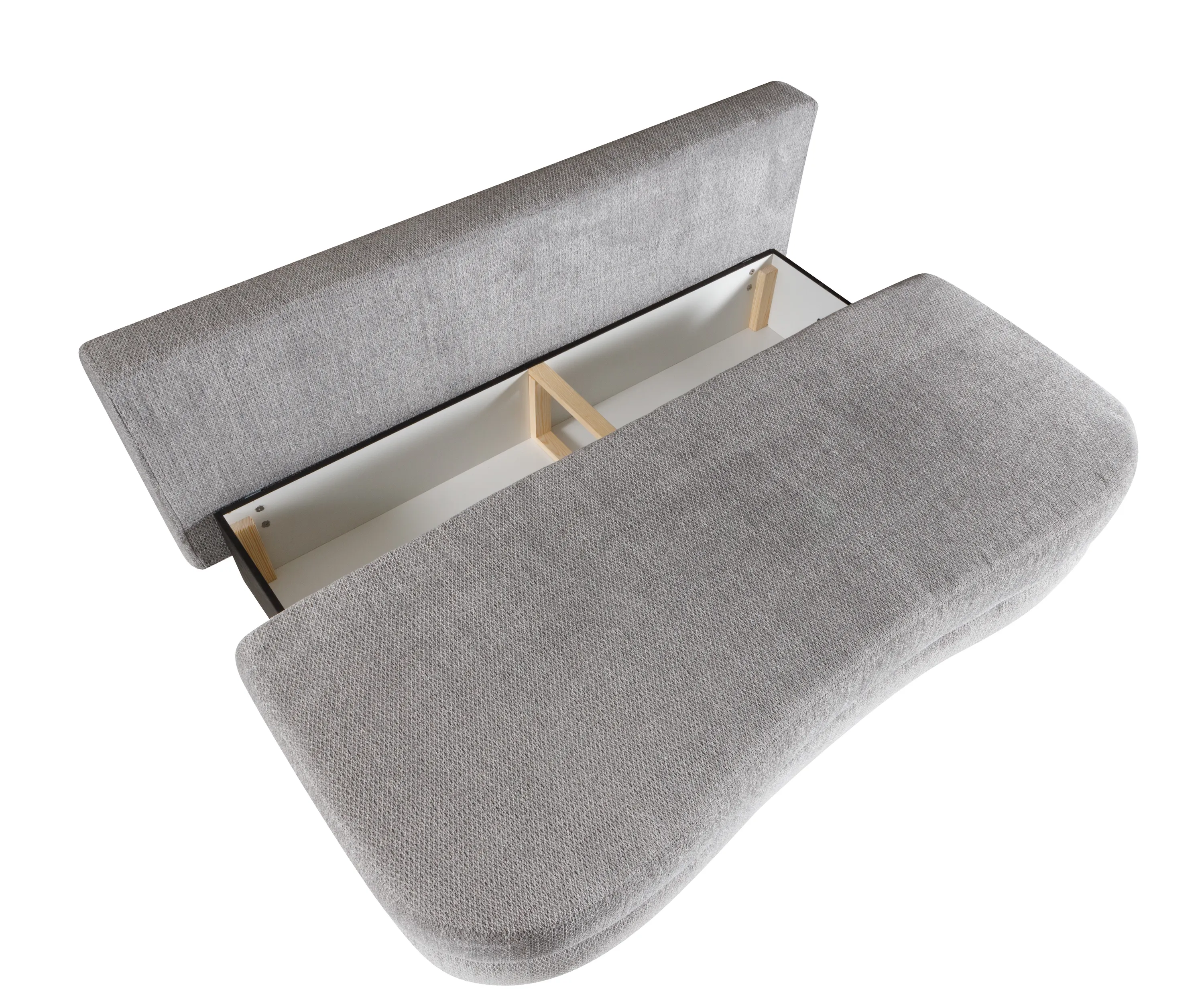 Sofa z funkcją spania Rocket Bliss 90 szara - ROCKET_BLISS_90