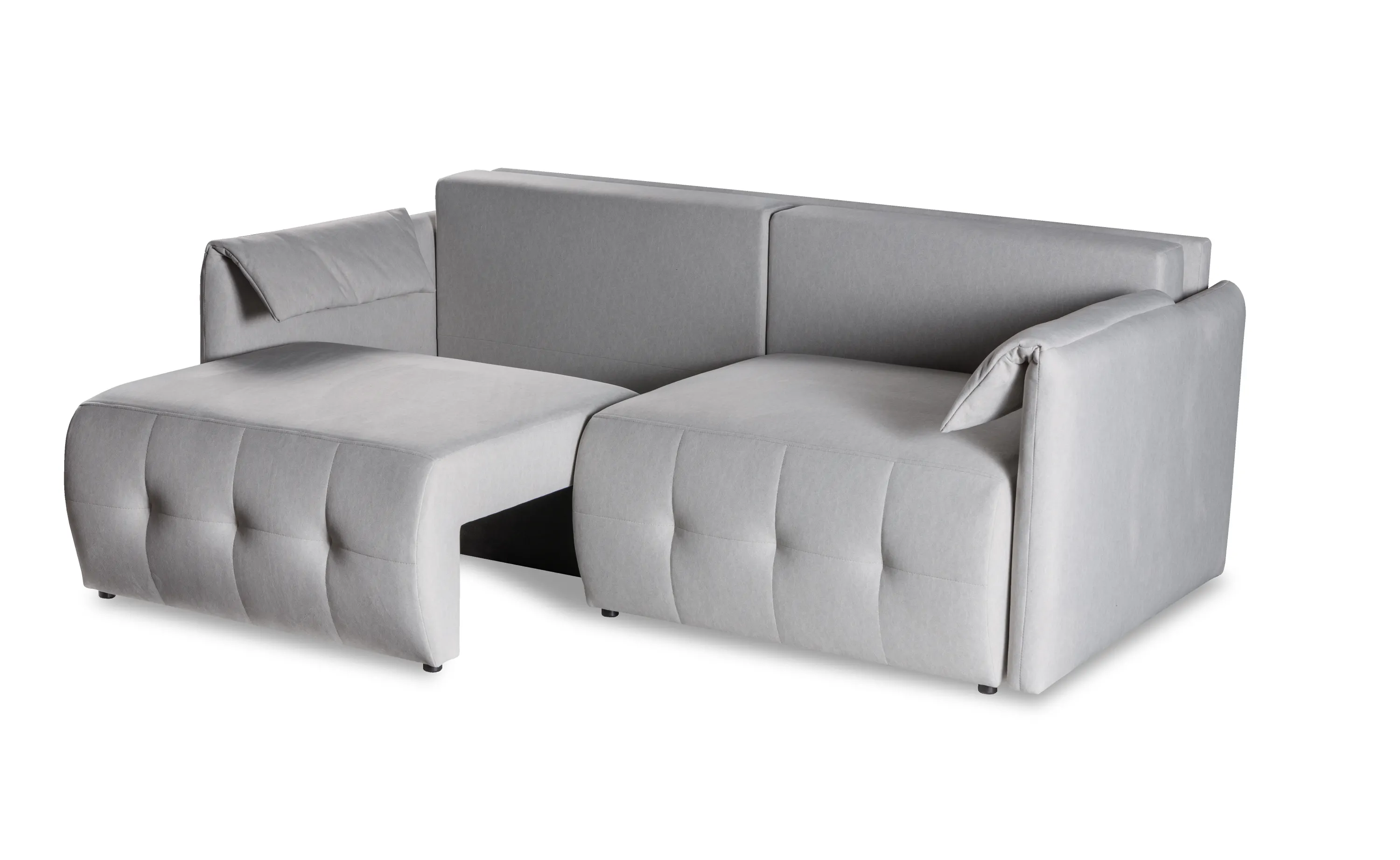 Sofa z funkcją spania Cruzzo Castel 80 szara