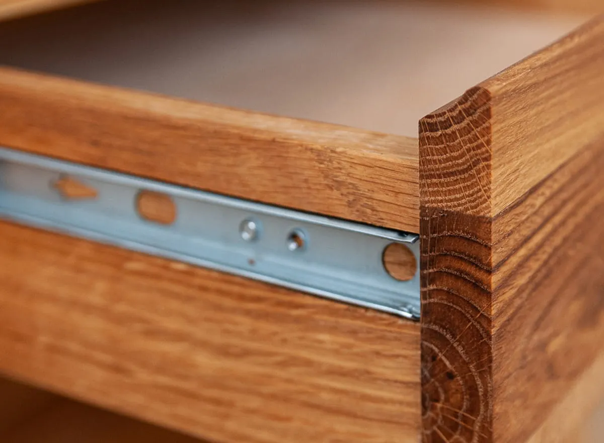 Stolik - gazetownik dębowy GIALO - dąb olejowany - 2SGIA108