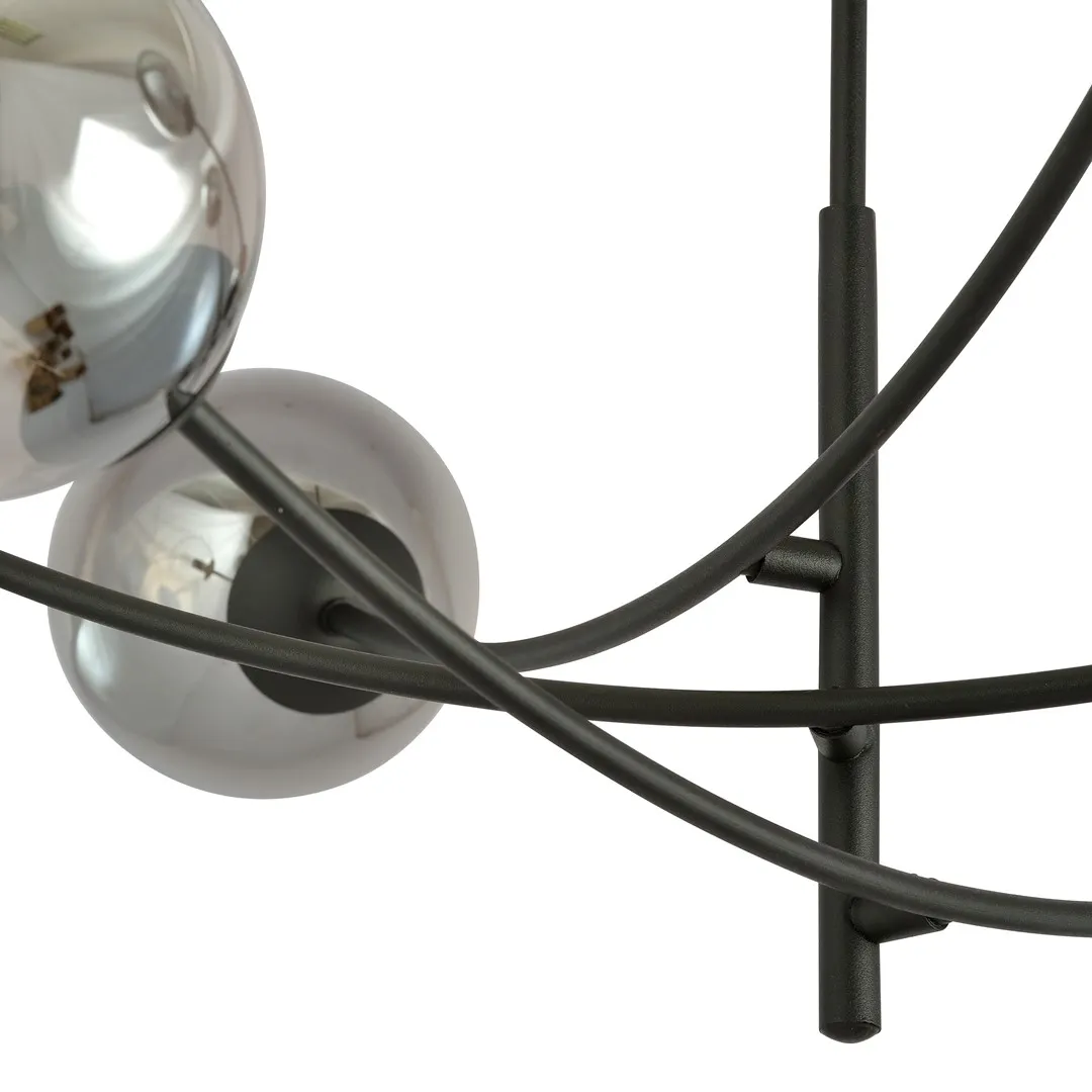 Lampa sufitowa HUNTER 4 czarny grafitowy — zdjęcie 6