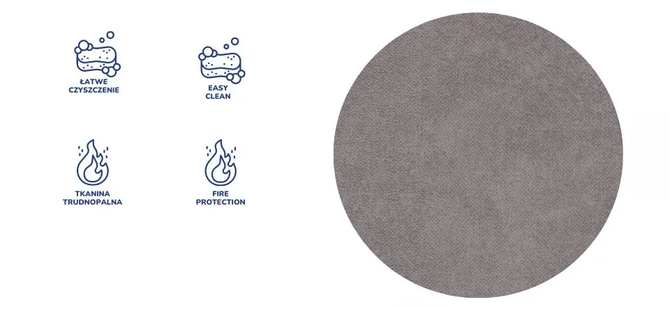 Krzesło obrotowe Perto Plus poler Cloud 05 rozmiar 7 - PB-K-7-C-C-CD05