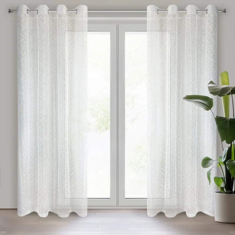 FIRANA GOTOWA AMANDA 140X250 CM KREMOWY FIRANA GOTOWA AMANDA 140X250 CM KREMOWY