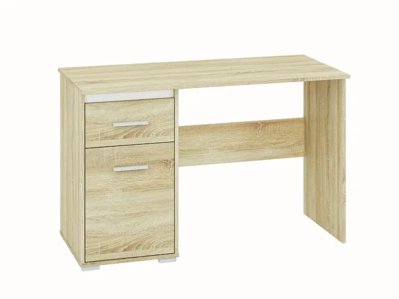 Biurko z szafką i szufladą AVO 10 sonoma jasna - 1AVO10-001