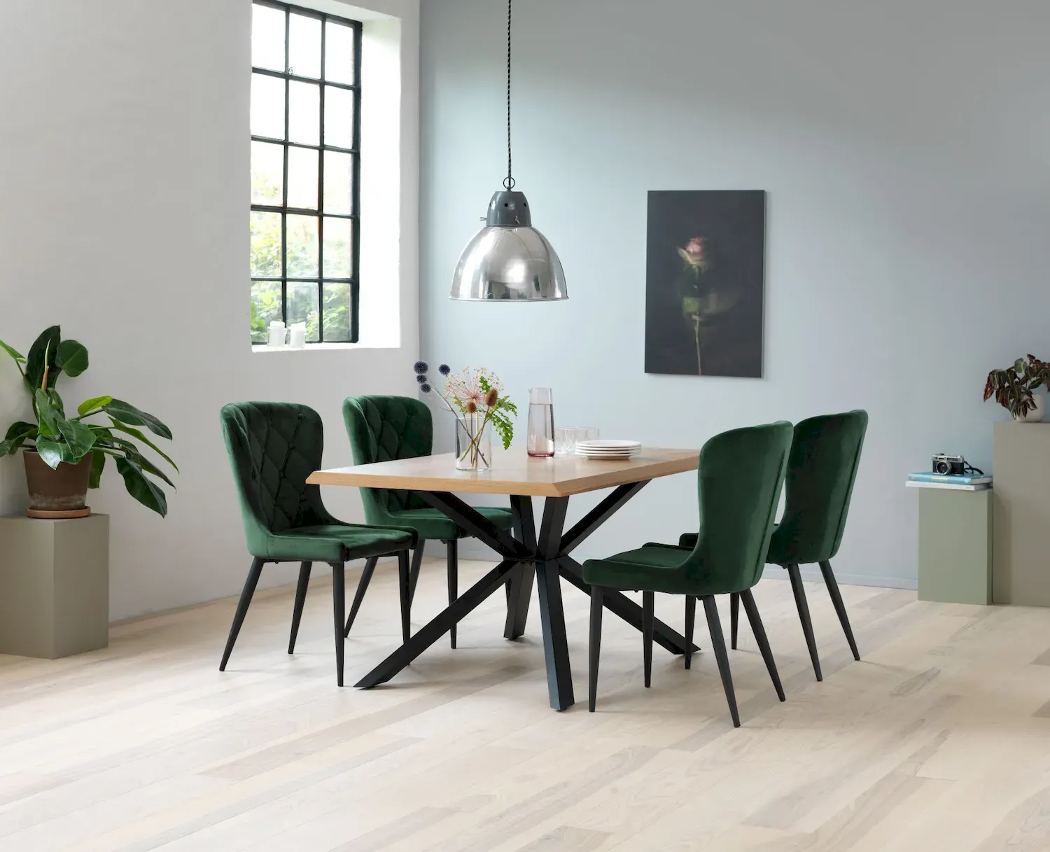 Stół ARNO 90x160 cm - dąb naturalny - UN_38820200