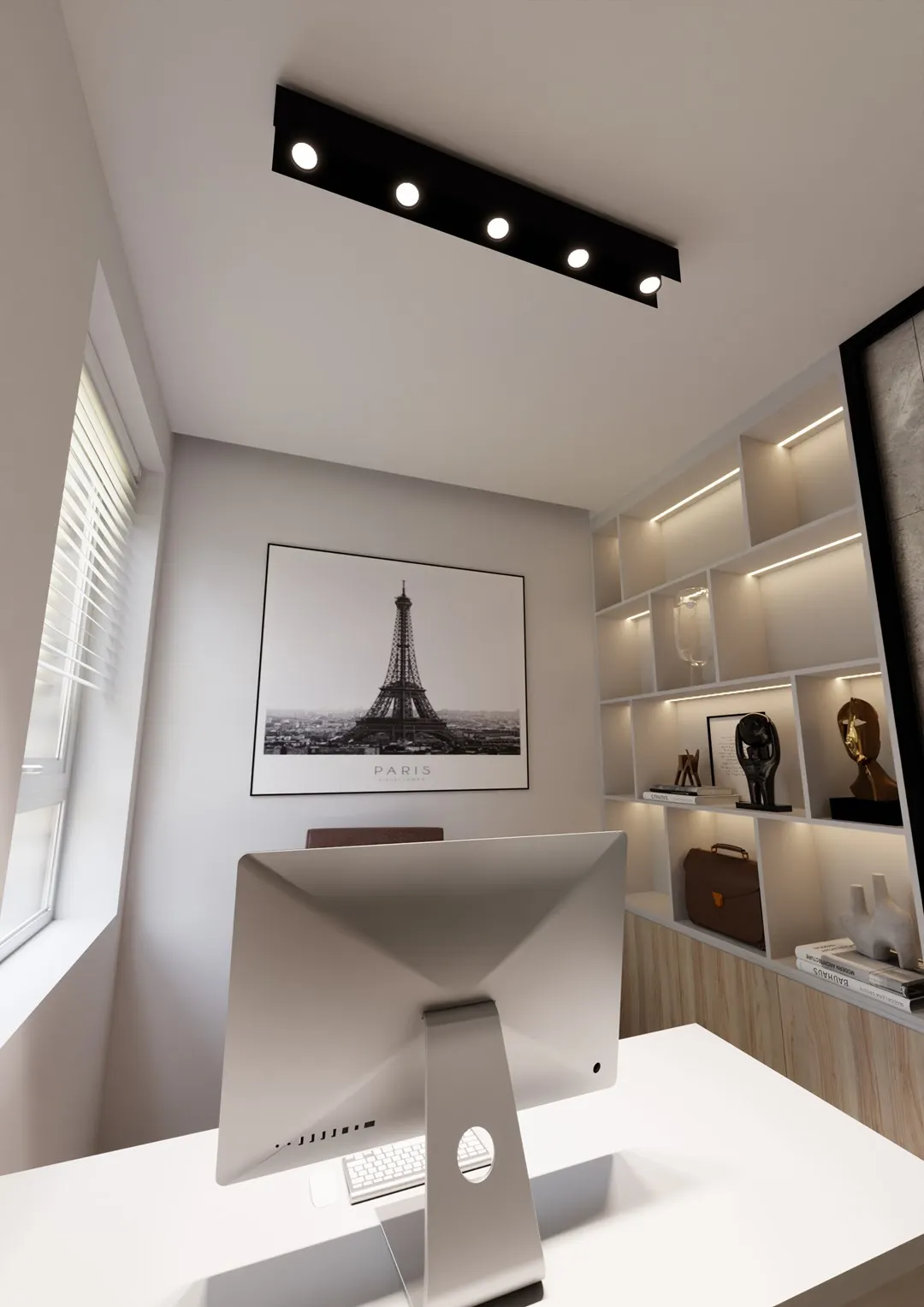 Lampa sufitowa KENNO Czarny 1141/5 - 1141/5