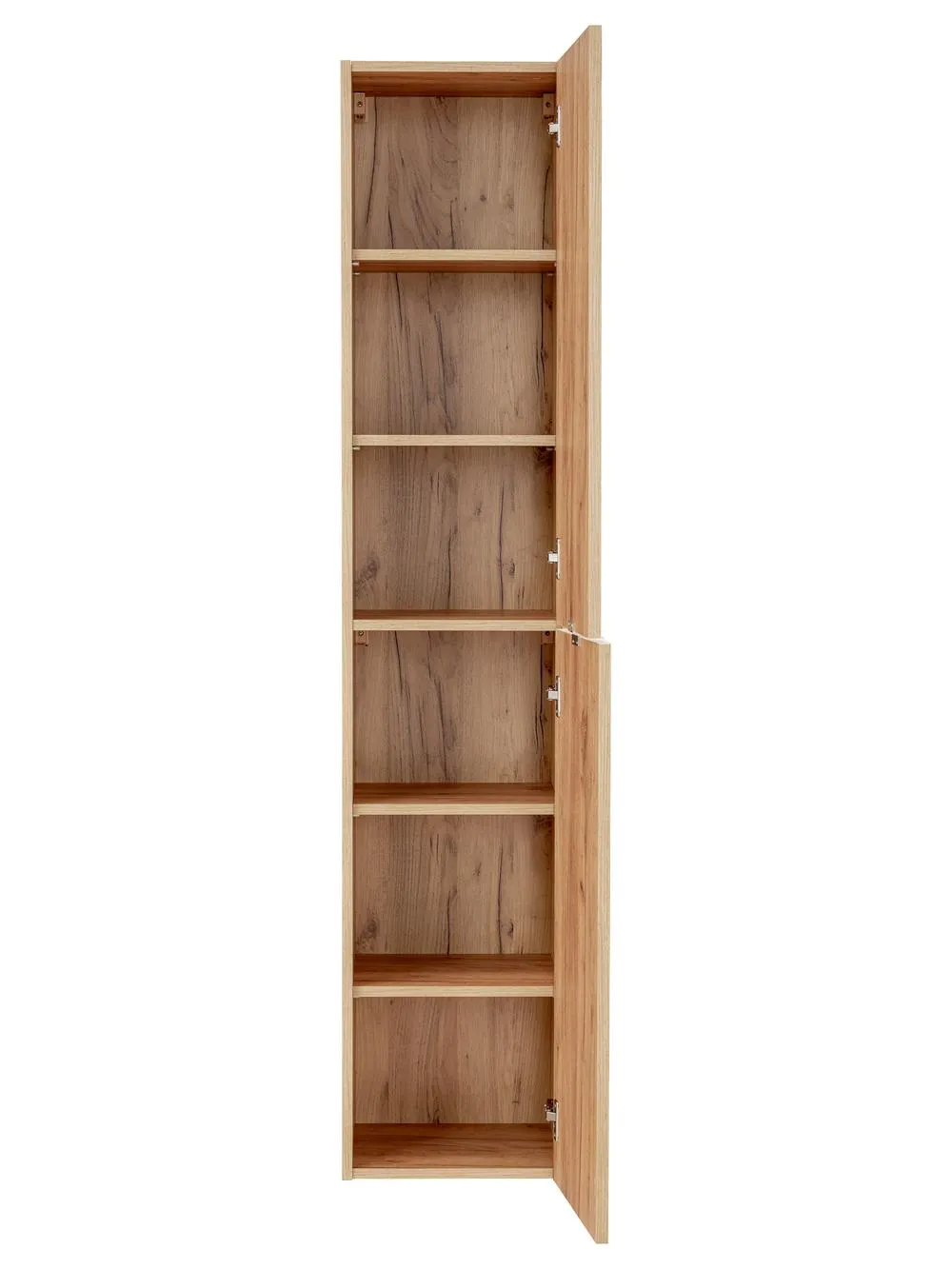 Szafka wysoka 2-drzwiowa CAPRI dąb craft 170x35x33cm - CAPRI_OAK_800A_FSC