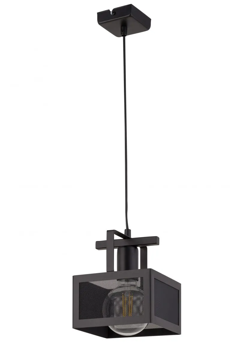 Lampa wisząca ALBERT 1 czarna