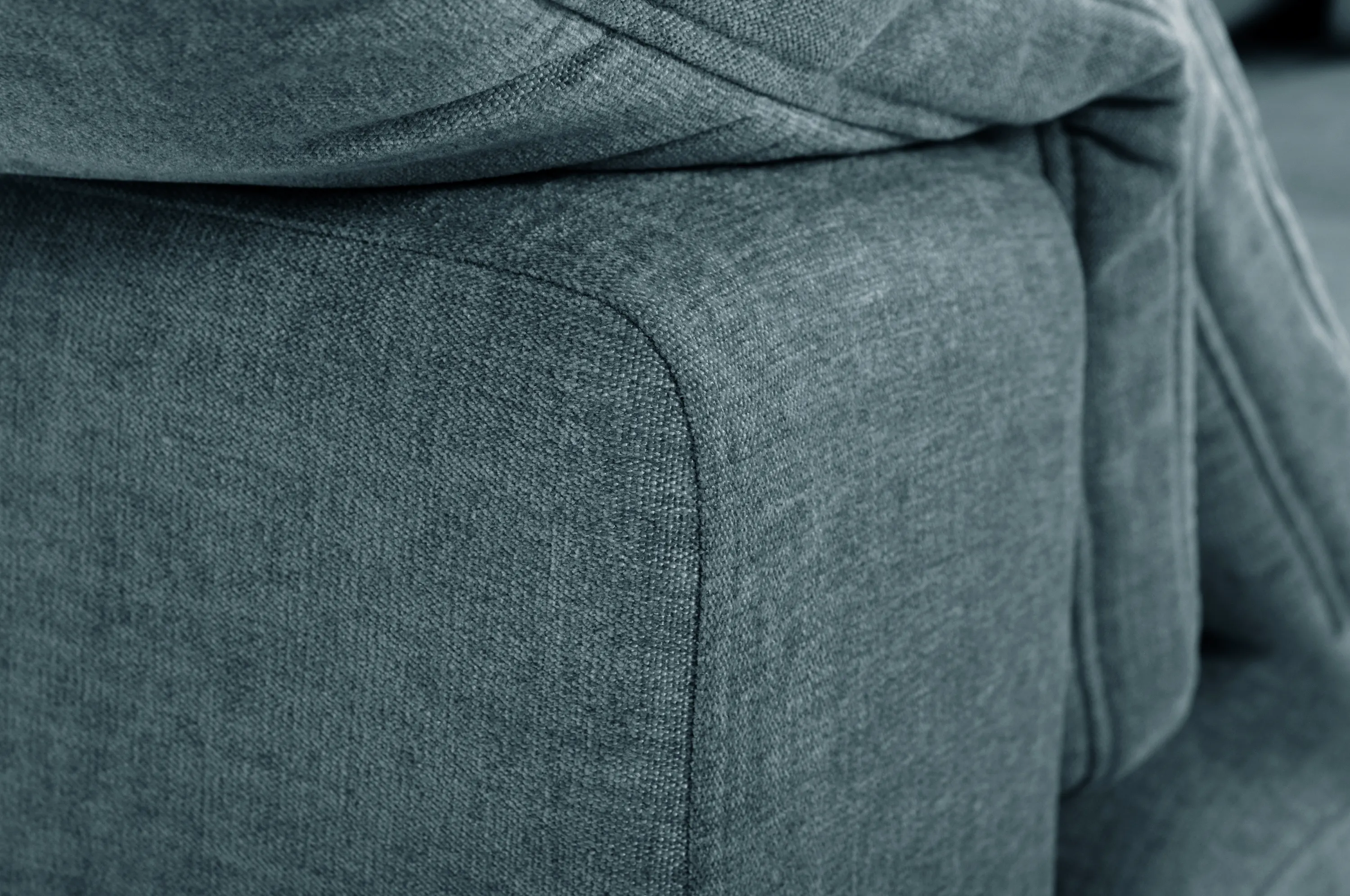Sofa rozkładana Macaroni niebieska MEBLEX — zdjęcie 7