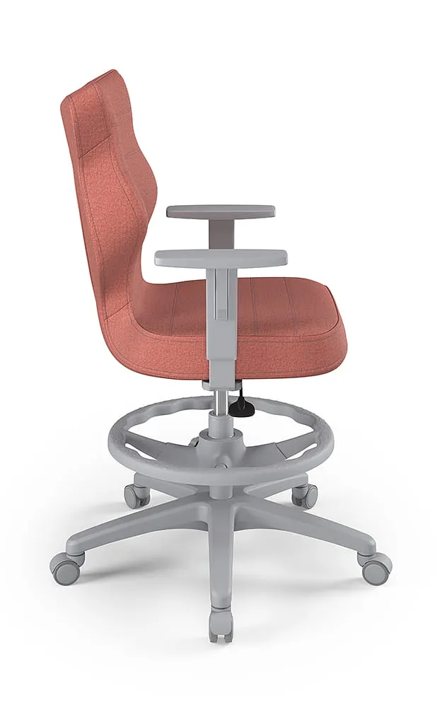 Krzesło młodzieżowe Duo szary Monolith 08 rozmiar 6 WK+P - CD-D-6-D-E-MT08