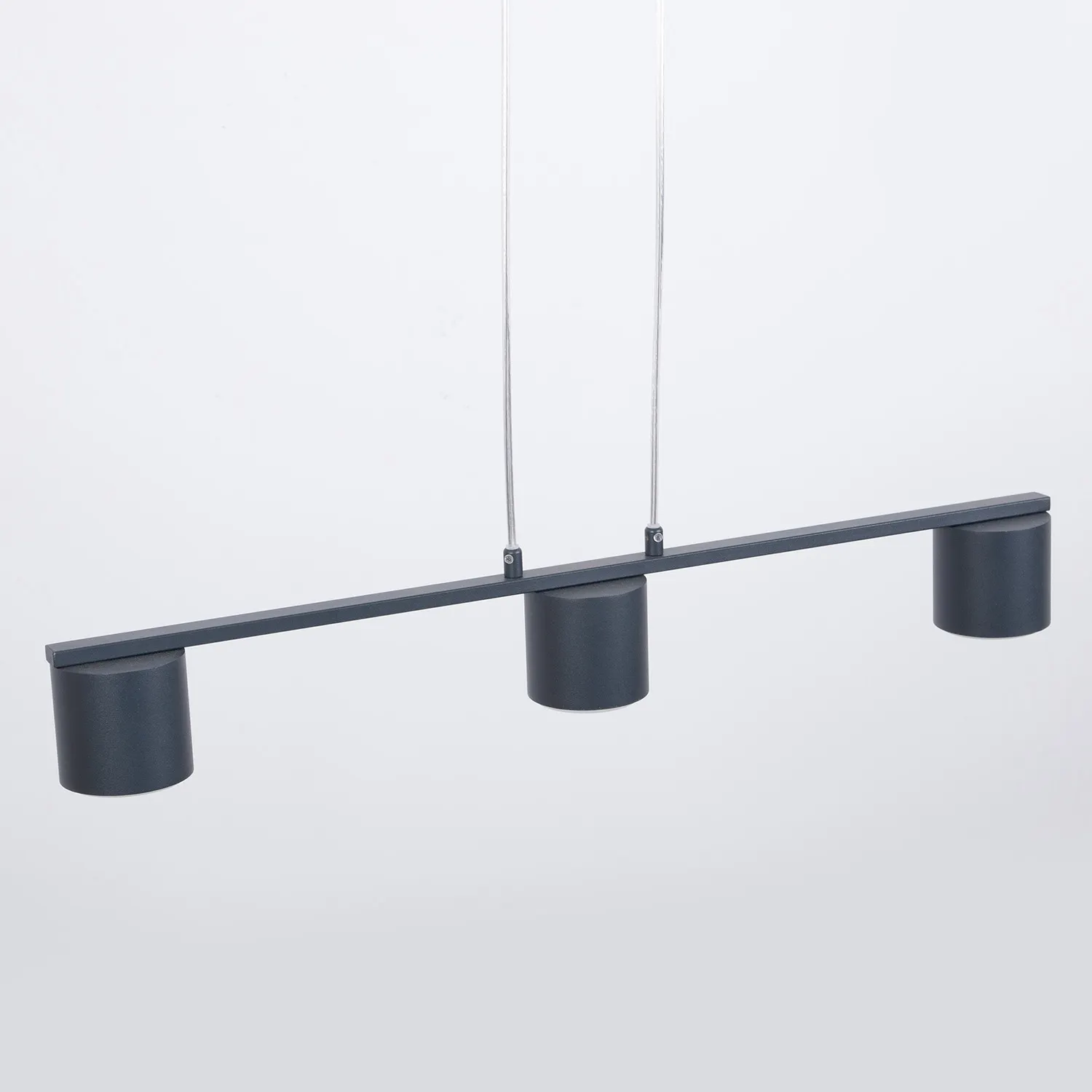 Lampa wisząca stalowa MILA 3 grafitowa - SI_41362