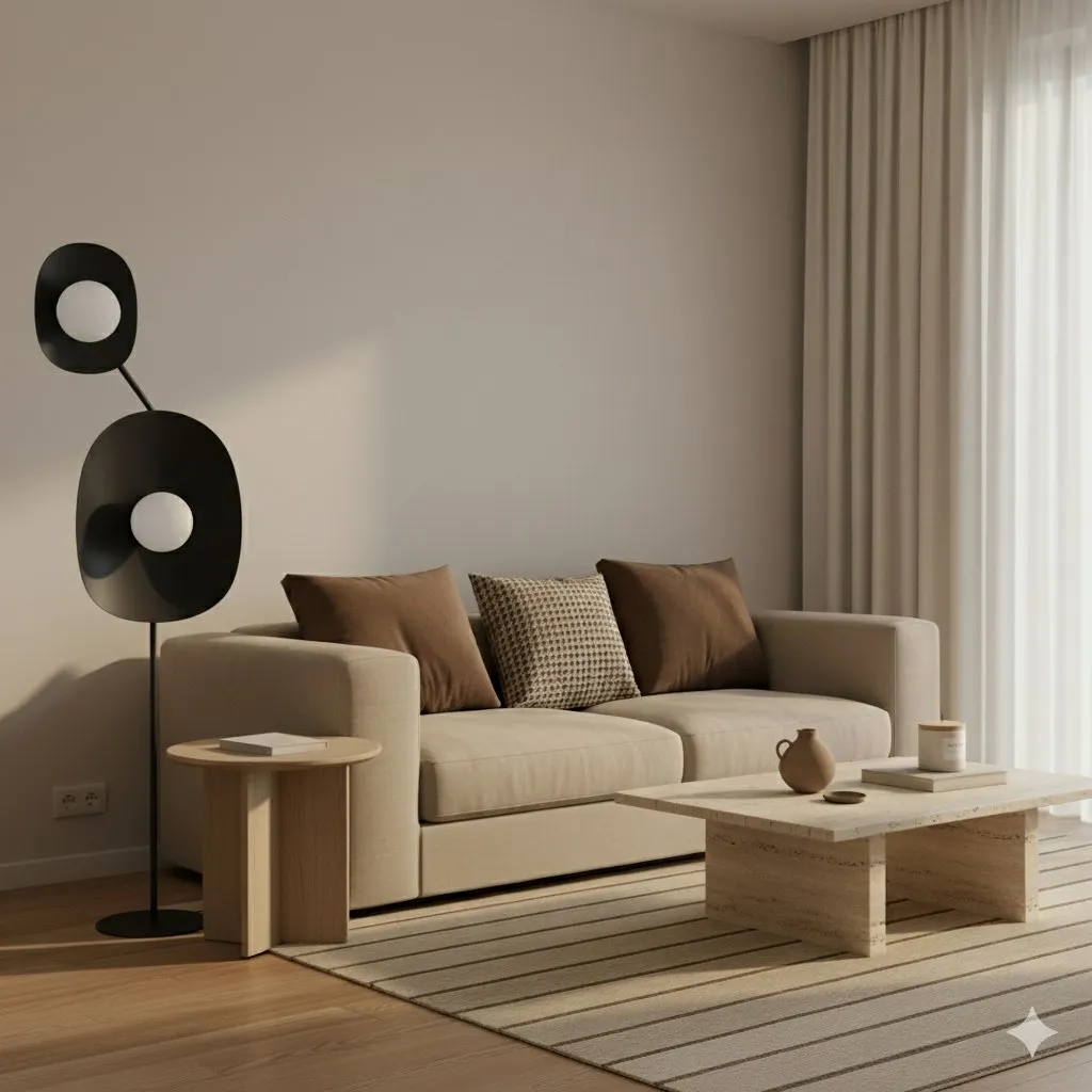 Lampa podłogowa DELULU LP2 czarna - 1600/LP2