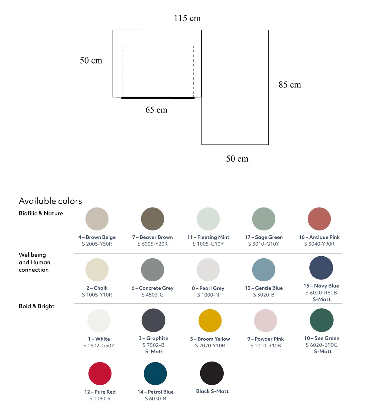 Biurko narożne z szufladą LUKA prawostronne 115x85 czarny blat/nogi kolor dąb - RGB_CDLUK1BLK_OAK_R