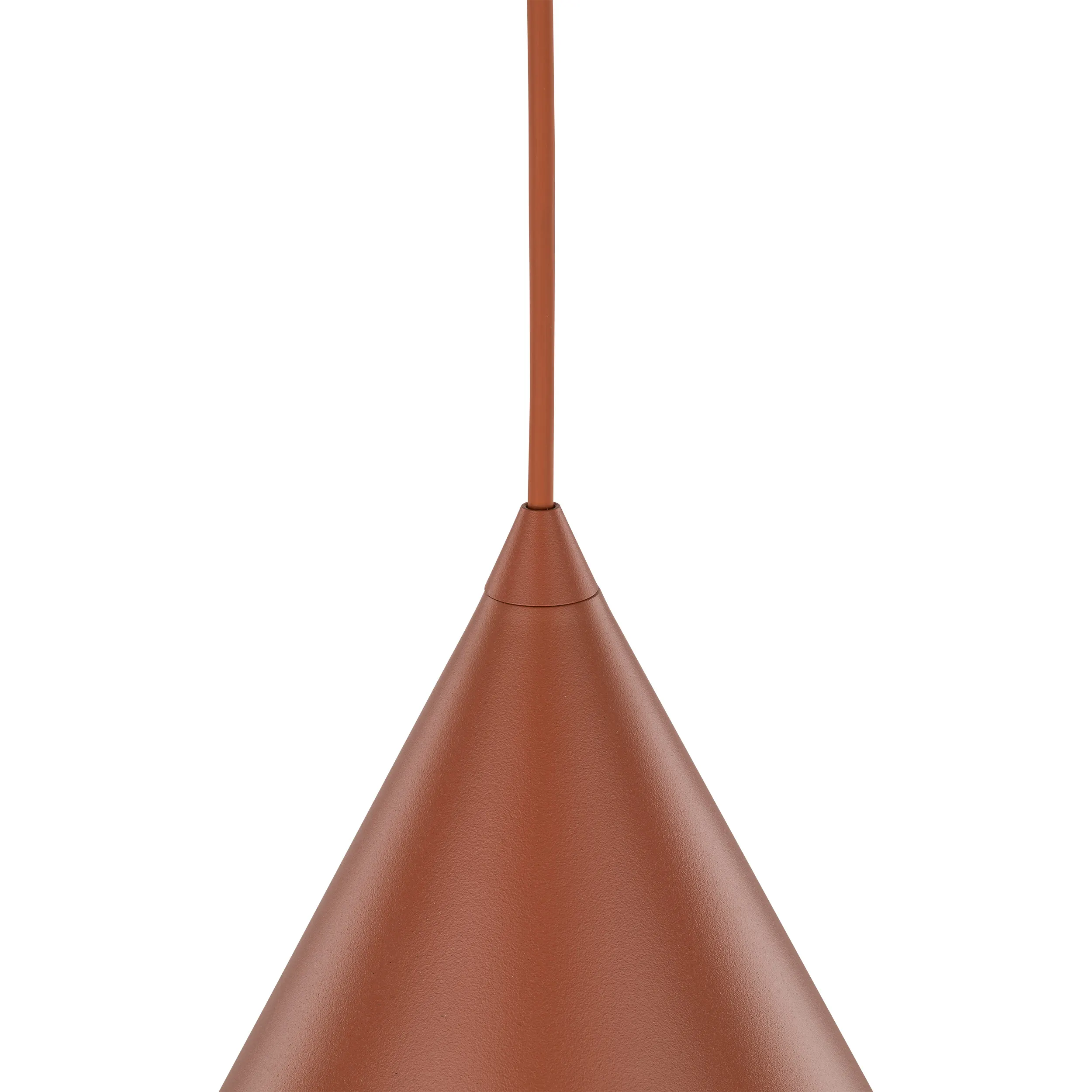 Lampa wisząca CONO ceglana metalowa 160x32cm - TK_10065