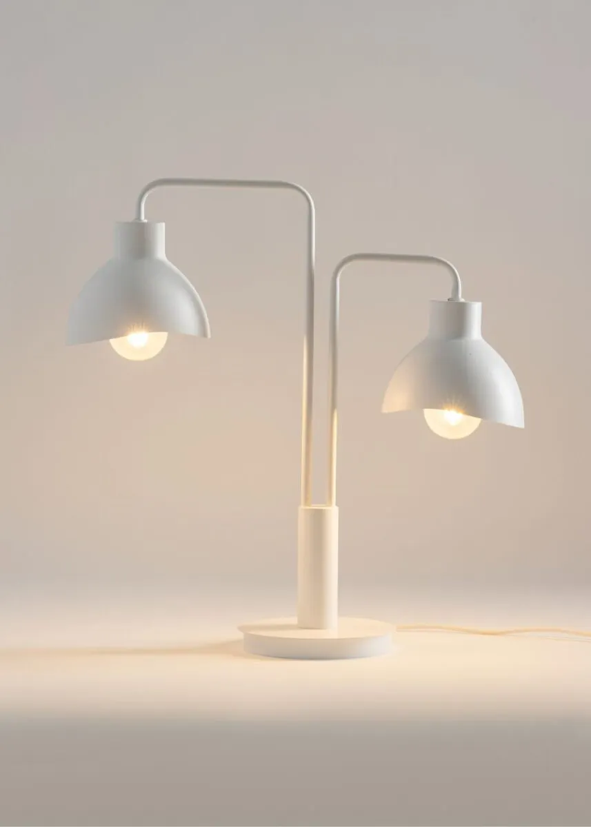 Lampa stołowa HOLI 2 biała - SI_50331