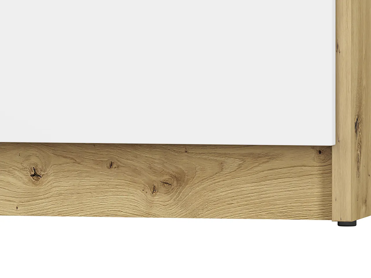 Szafa 3-drzwiowa FINI 02 biały, antracyt, dąb artisan - 1FINI02-001