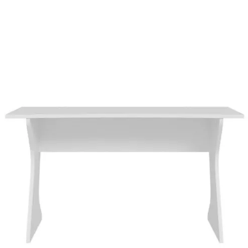 Biurko UTAPAU minimalistyczne 140 cm - białe - UTPB202-Z12M