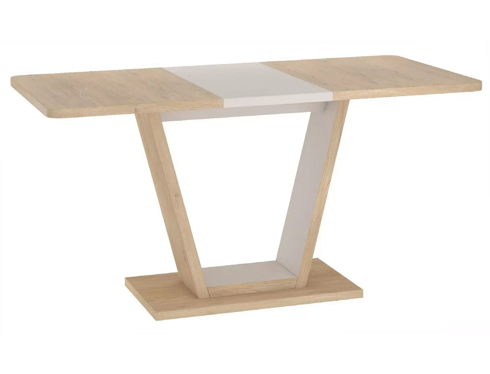 Stół rozkładany NIGEL 120(160)x80 dąb cremona torro/kaszmir