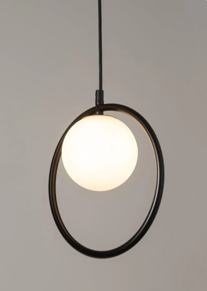 Lampa wisząca AQUA 1 biało-czarna - SI_33407