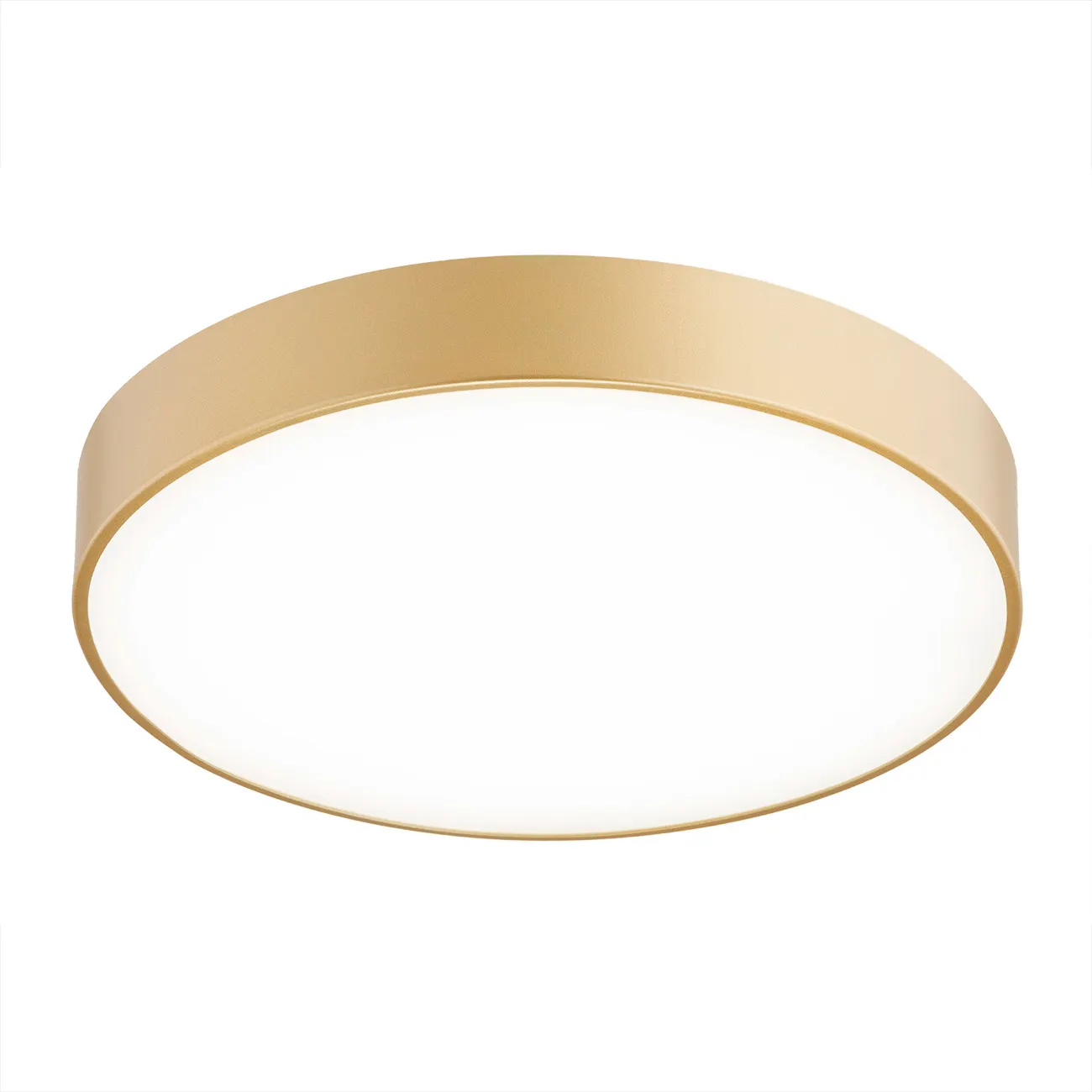 Plafon TIAMO LED 22W złoty okrągły 34x5cm