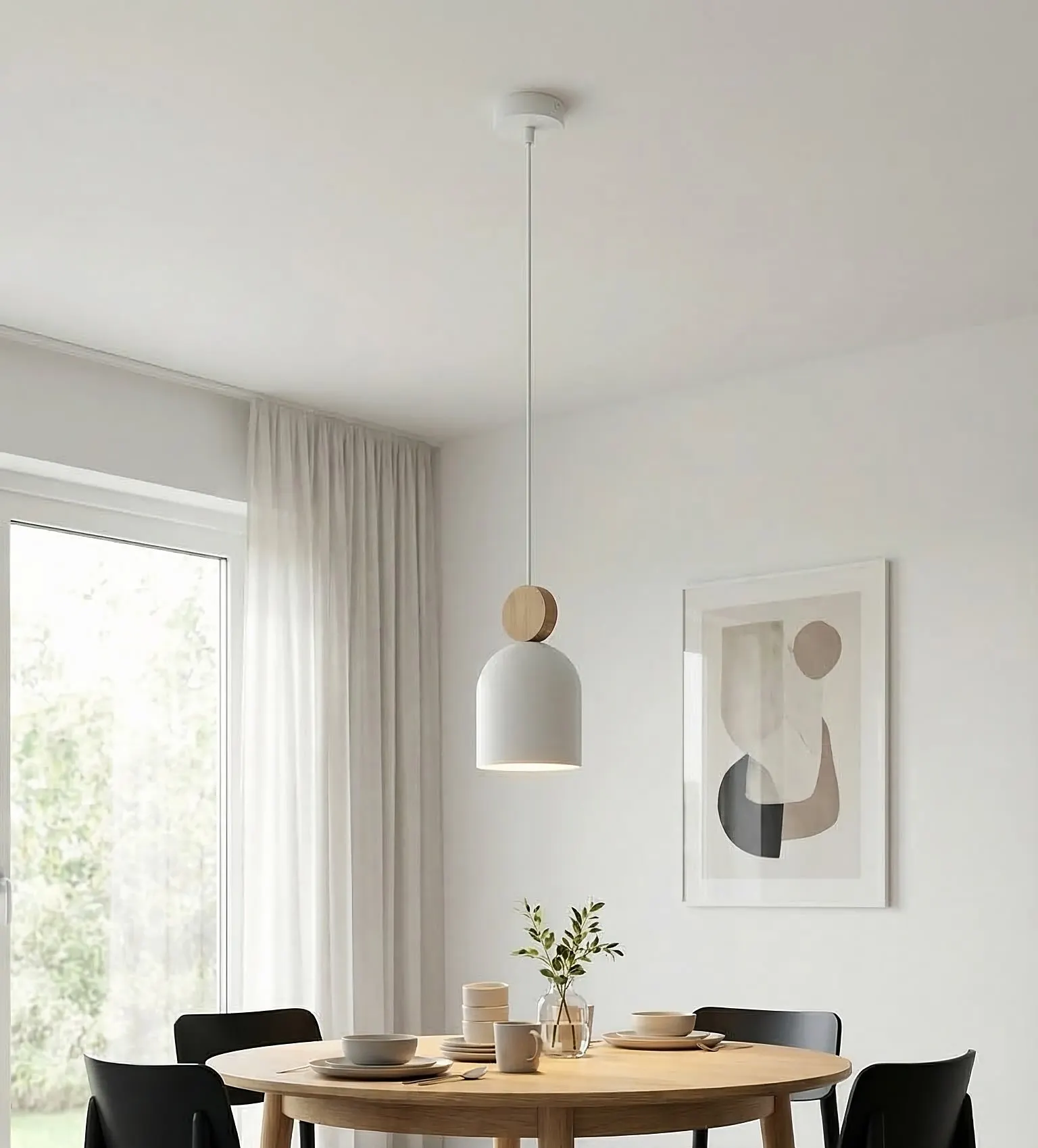 kinkiet, lampadapodsupe, oswietlenie, jadalnia, stolikdodatkowy