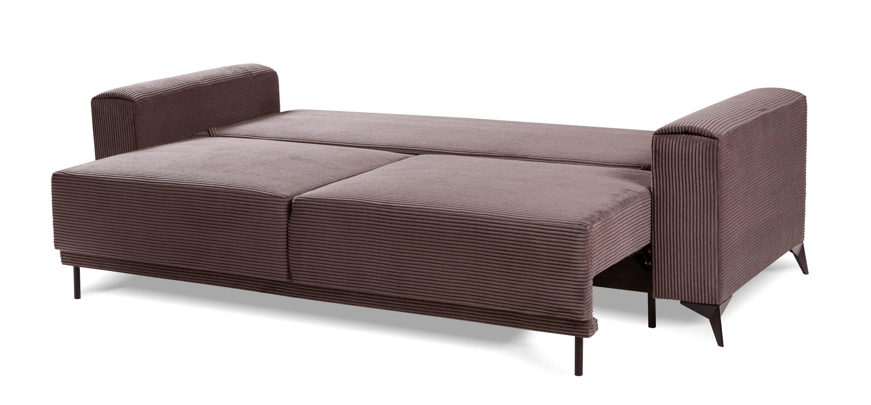 Sofa z funkcją spania Enormus Poso 6 brązowa