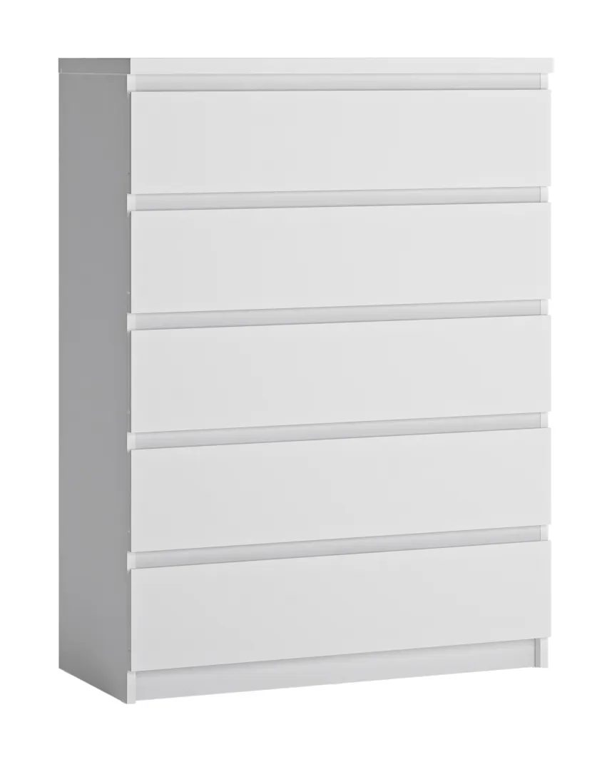 KOMODA Z SZUFLADAMI FRIBO FRIK06 BIAŁA ALPEJSKA