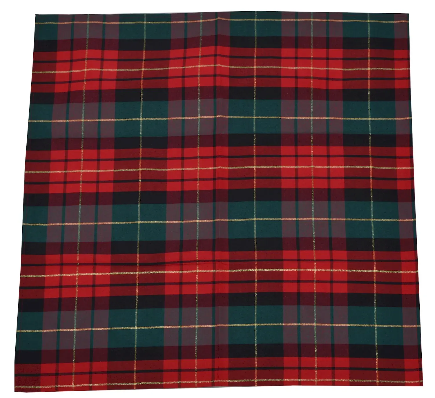 Obrus świąteczny kwadratowy 85x85 w kratkę czerwony Obrus świąteczny kwadratowy 85x85 w kratkę czerwony