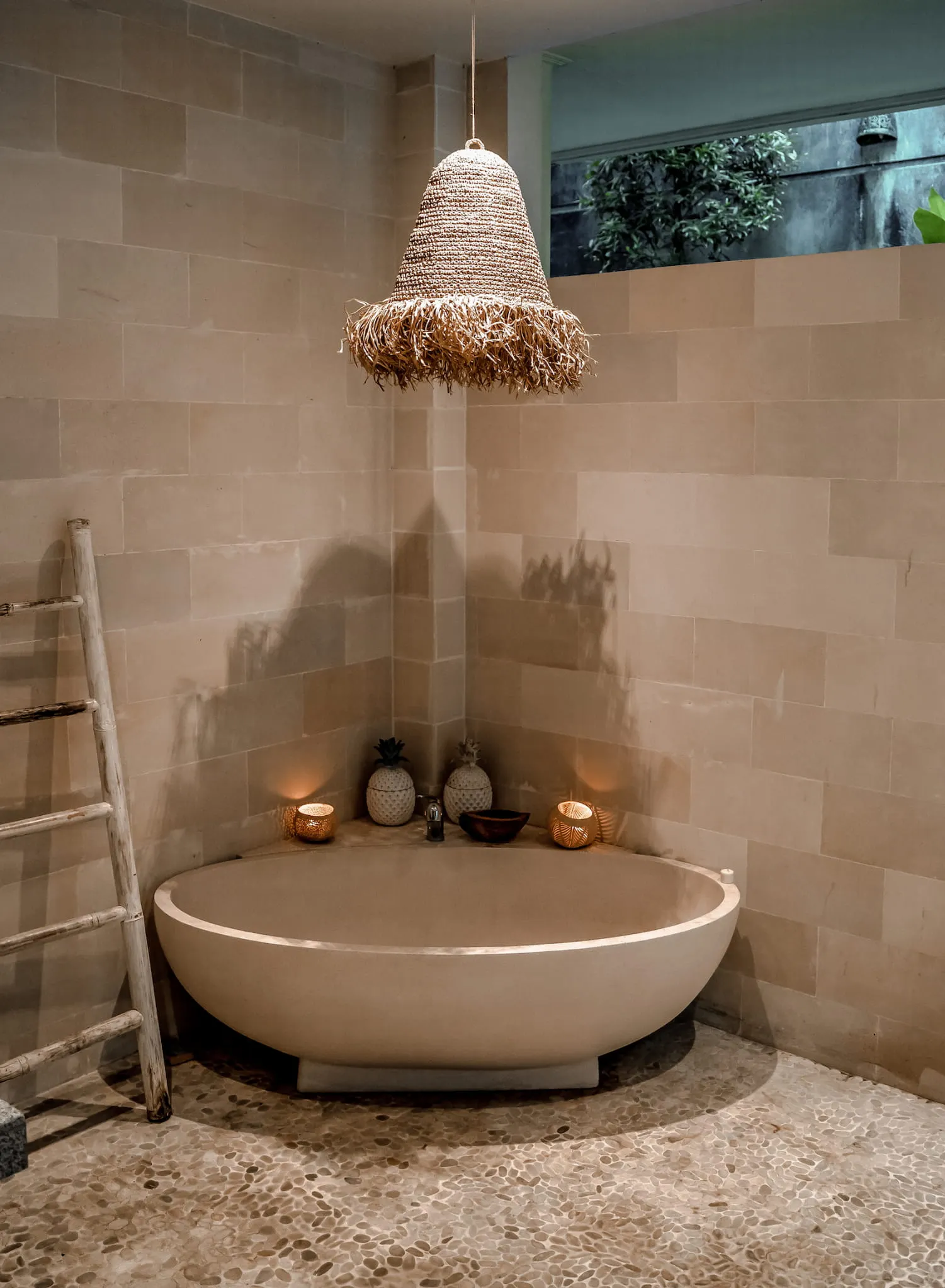 LAMPA RUMBAI L NATURALNA - MRL0015L