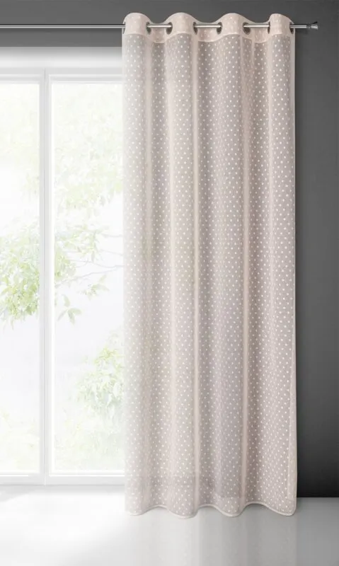 ZASŁONA GOTOWA HANIA 140X250 CM RÓŻOWY - EU_409615