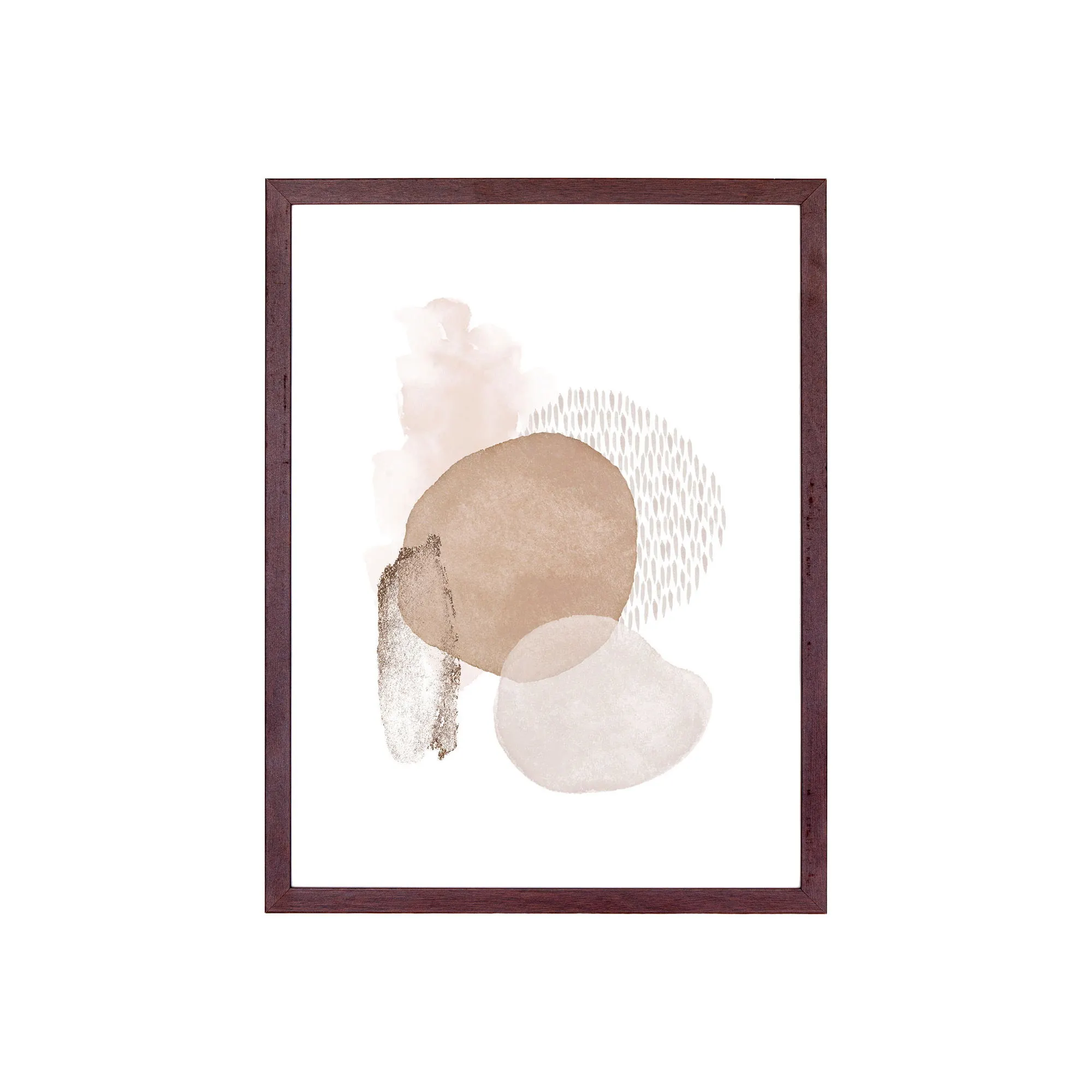 Zestaw ramek ASPEN 3 sztuki ciemny brąz - 4981015