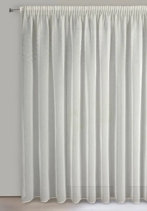 FIRANA GOTOWA KLEO NA TAŚMIE 350 X 270 CM BIAŁY - EU_453914