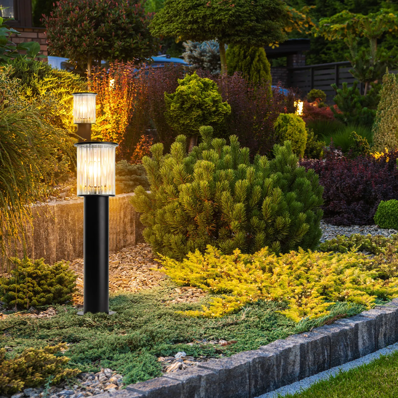 Norfolk lampa ogrodowa stojąca 1 pł., mała 8749 - 8749