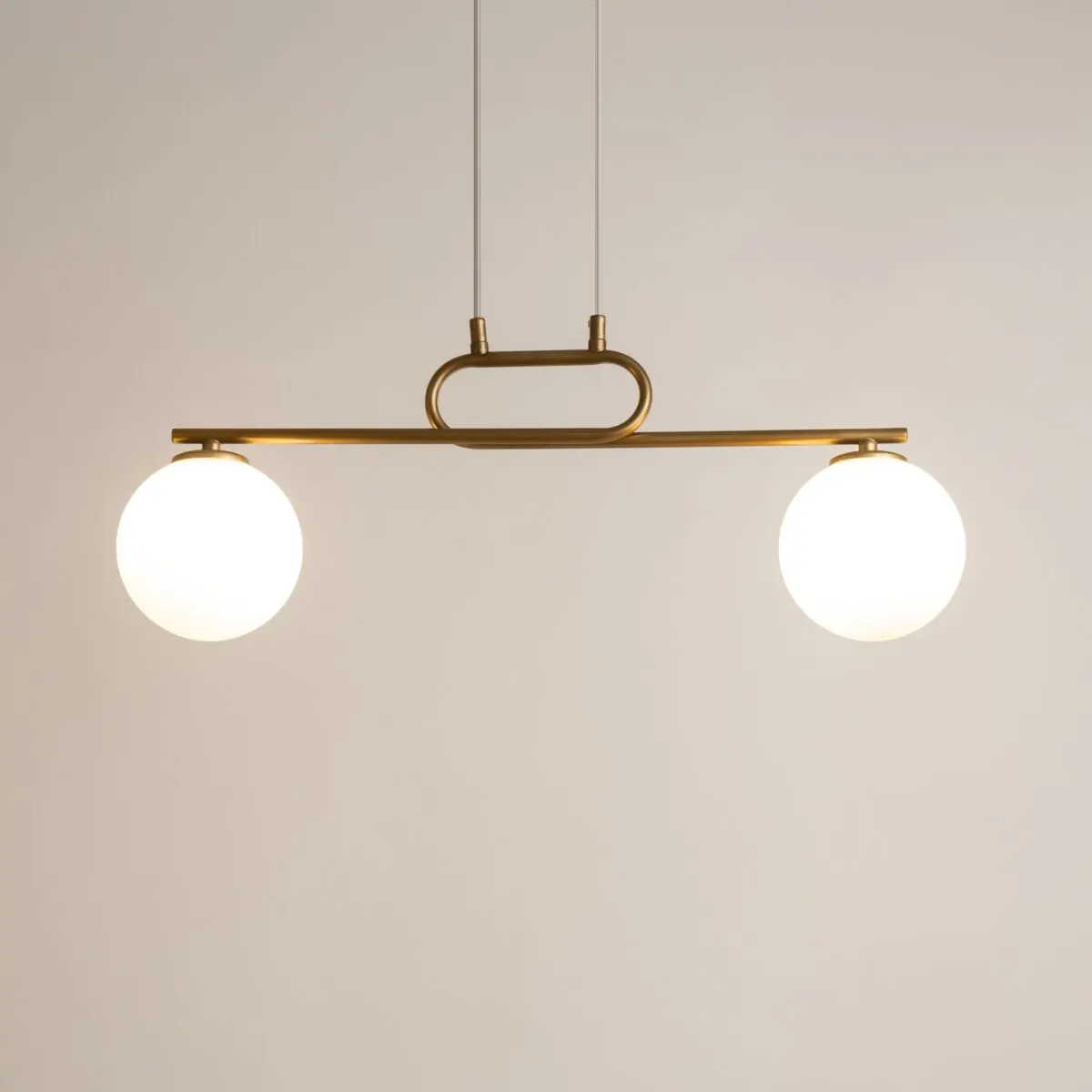 Lampa wisząca TES 2 złota - SI_33632