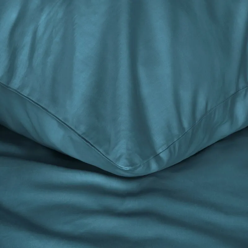 Komplet pościeli satynowej NOVA3 160 X 200 cm Turkusowy - EU_383324
