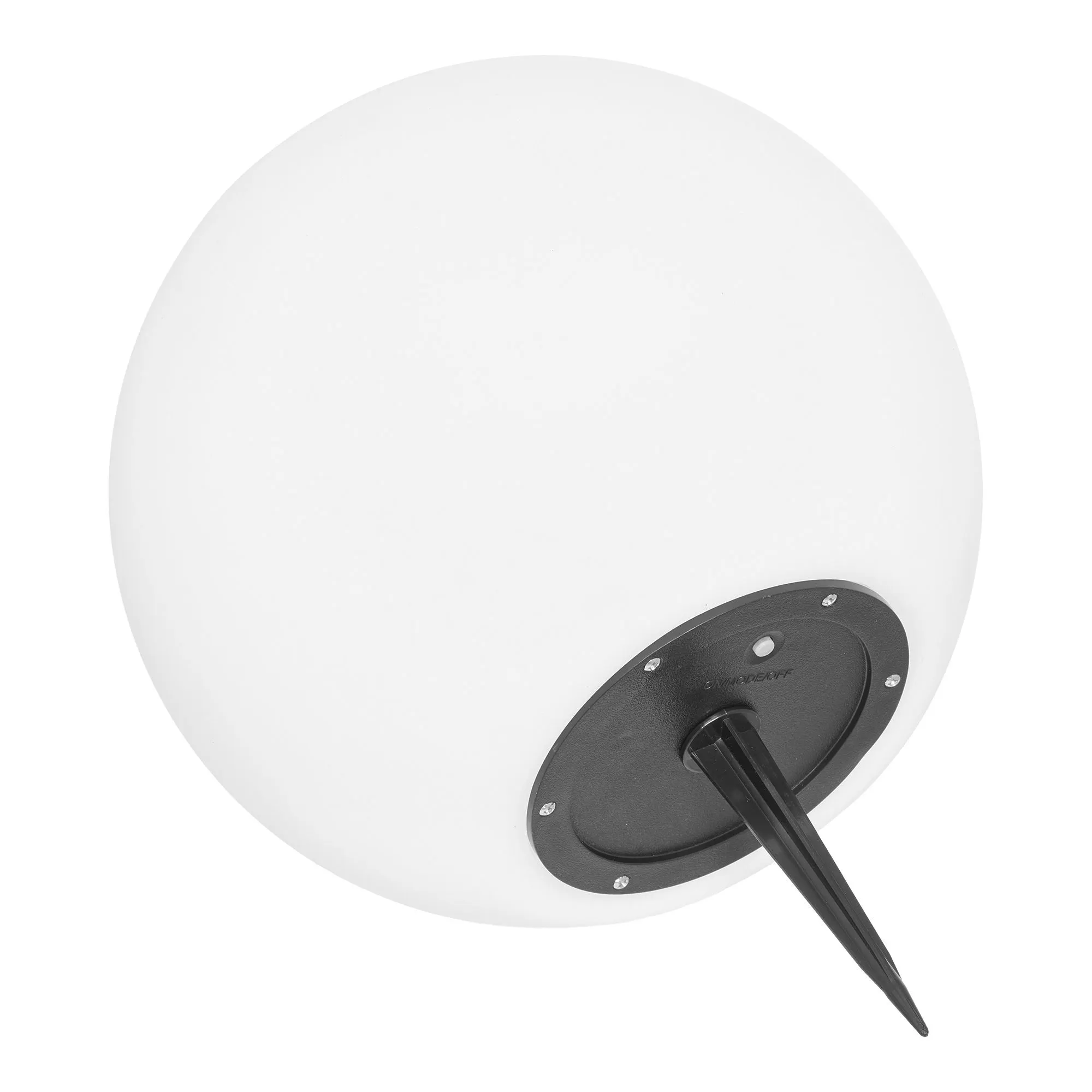 Lampa solarna LUFFON ze zintegrowanym panelem słonecznym - biała fi25 cm