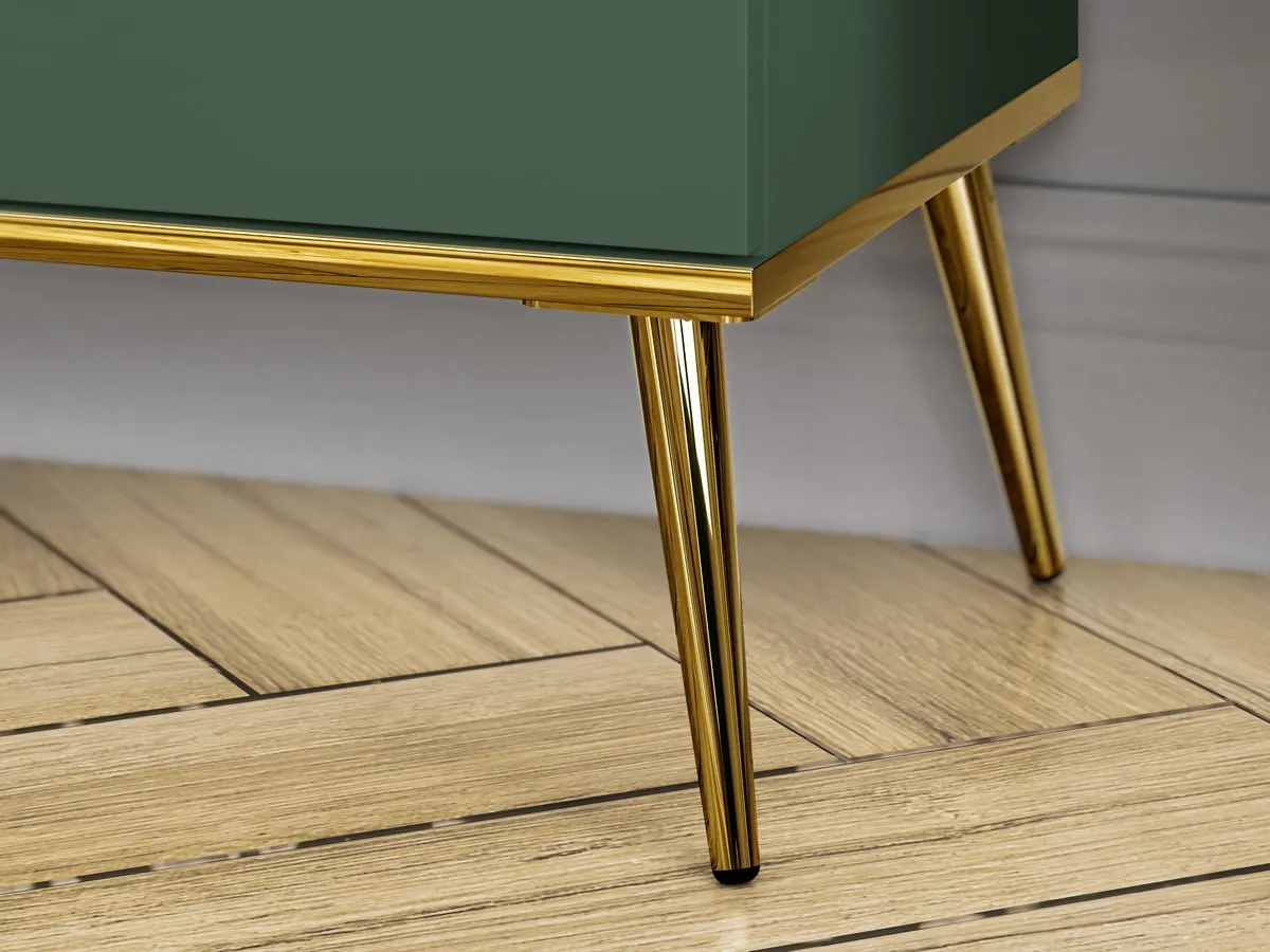 Witryna 2-drzwiowa FOREST 02 labrador, złoty - 1FORE02-001