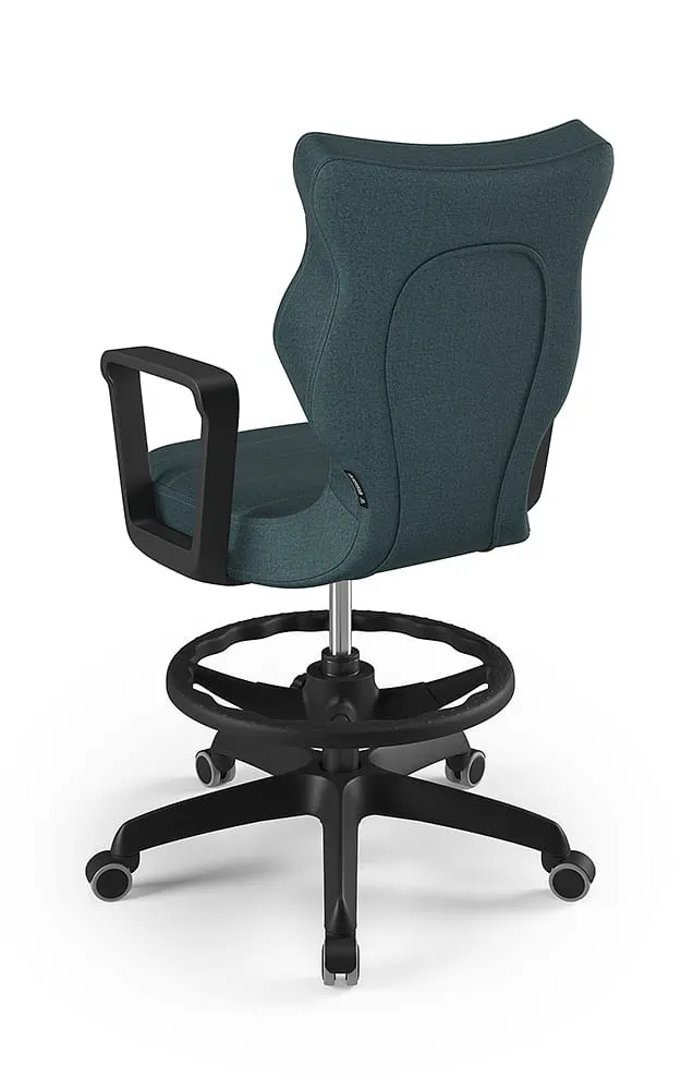 Krzesło młodzieżowe Norm czarny Monolith 06 rozmiar 6 WK+P - MB-L-6-B-C-MT06