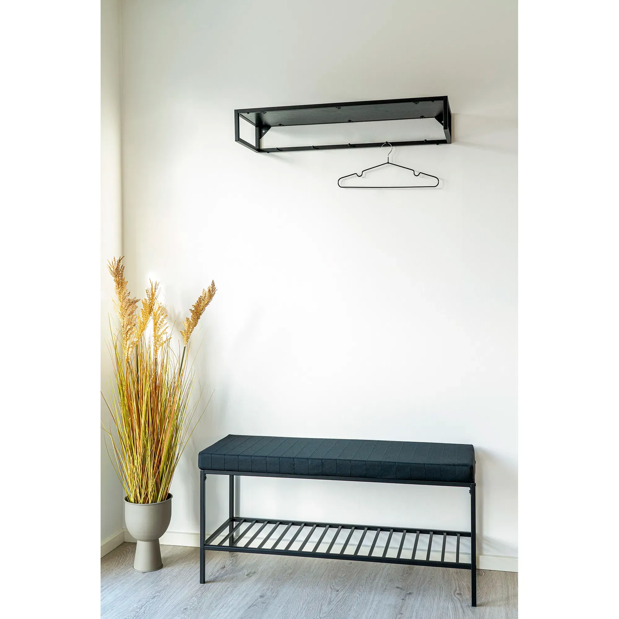 Ławka z siedziskiem VITA Czarny - 1401250