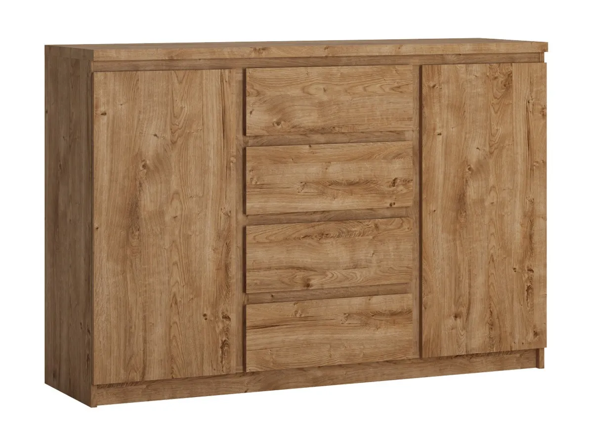 FRIBO FRIK03 KOMODA 2D4S DĄB RIBBECK ZŁOTY