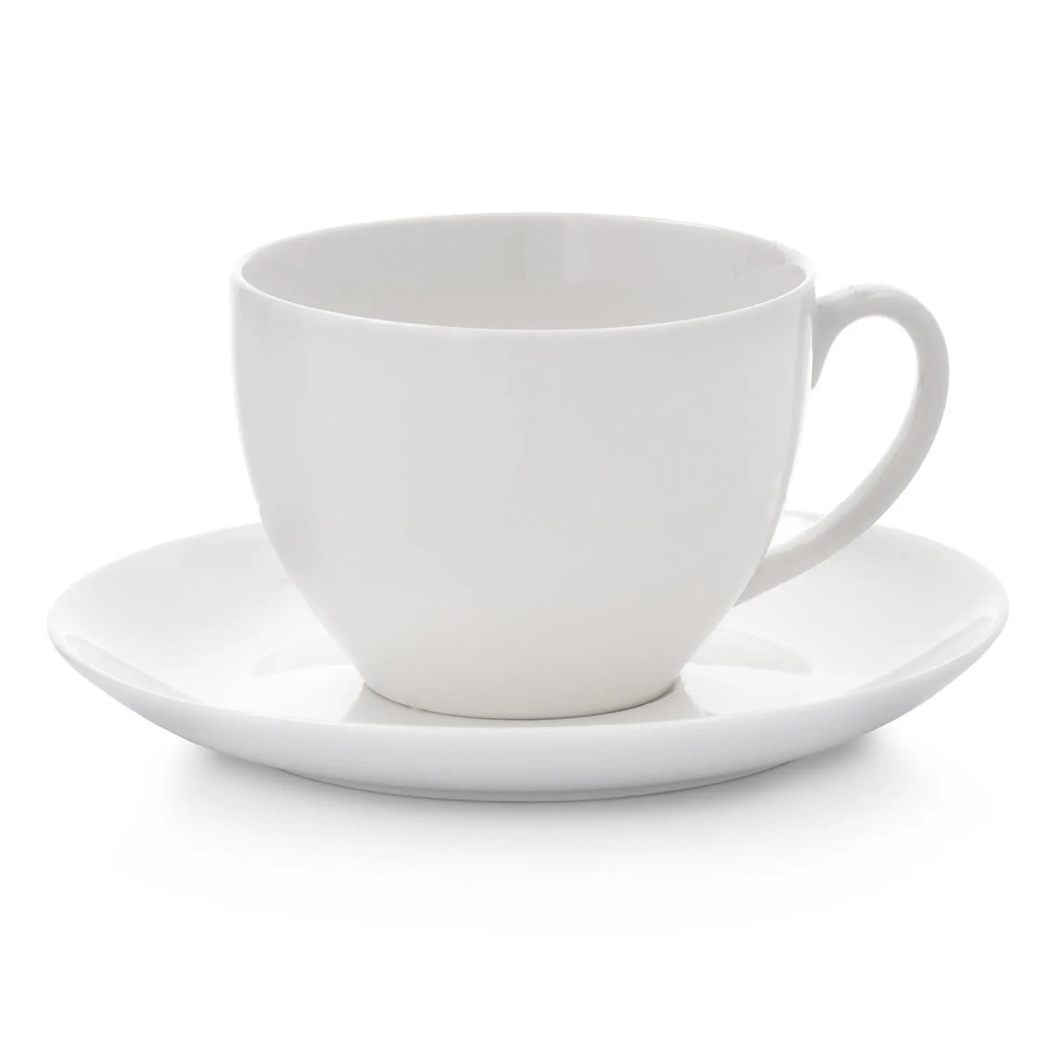 filiżanka, porcelana, biały, szary, zestaw